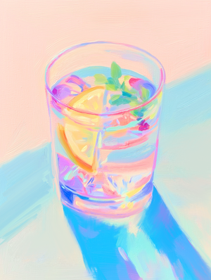 Mocktail Art Print
