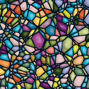 Abstract Color Mix Q 72 Piece Pocket Jigsaw Puzzle Curiosi