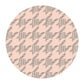 Achieve Ceramic Coaster Set | Set of 4 Floral & Houndstooth Design Beverage Coasters