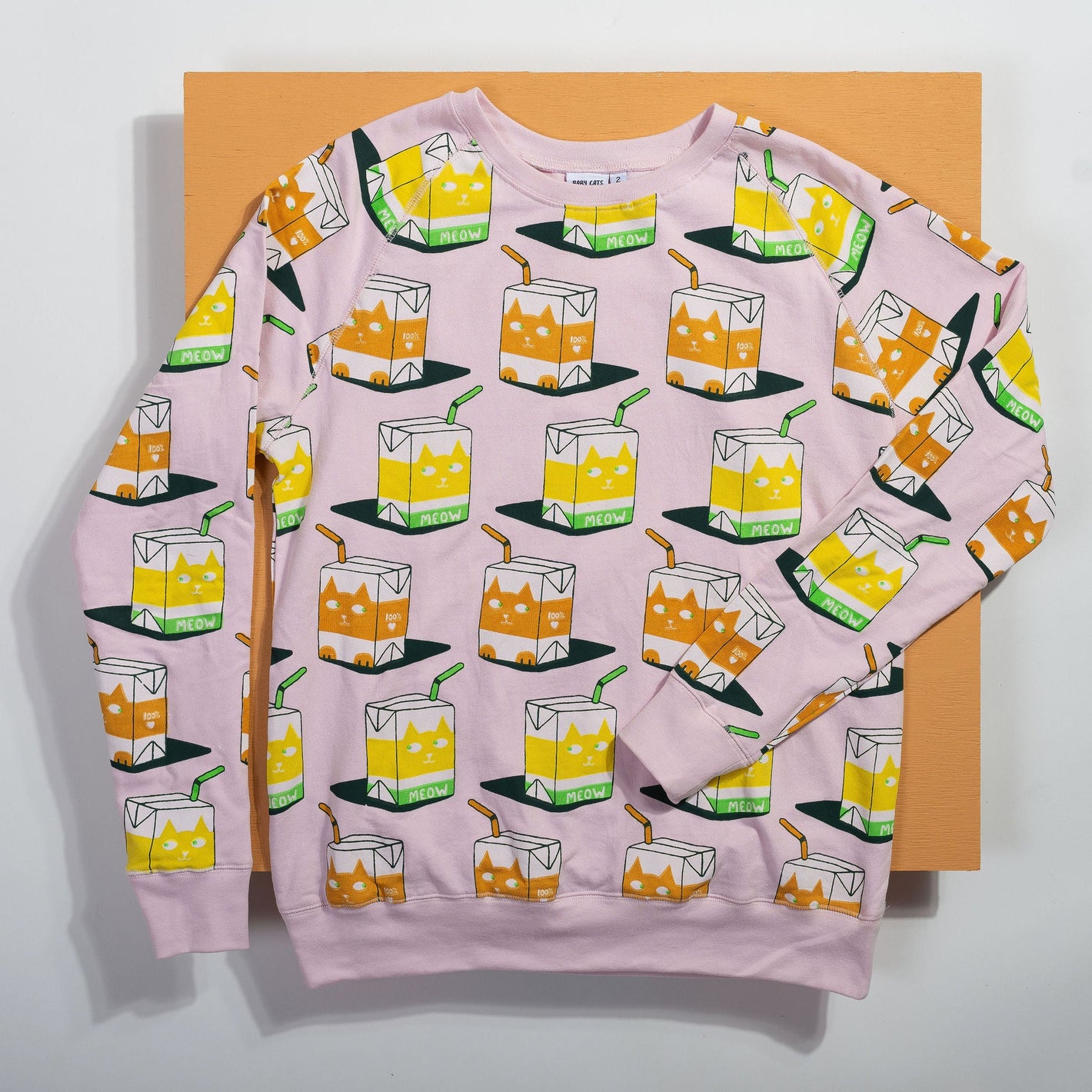 SALE Adult Juice Cat Sweatshirt