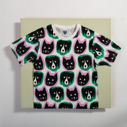 SALE Adult Cat and Dog Shirt