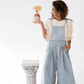 Akeza Peace Basket with Fringe Top