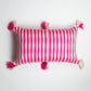 Antigua Pillow - Neon Pink and Yellow