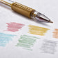Gel Pens 20 Metallic Colors