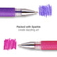 Gel Pens 24 Pink & Purple Tone Colors