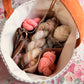 Meadow Caddy – Handmade USA Floral Yarn & Notions Organizer