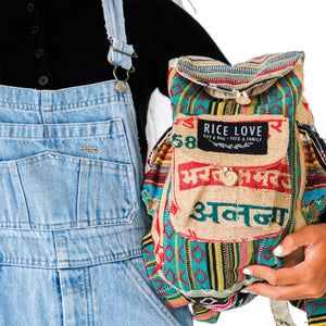 Mini Recycled Travel Backpack Kochi
