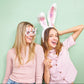 Hop-To-It Confetti Novelty Glasses (Single or Set of 4)