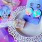 Iridescent Cutie Crystal Ball Earrings
