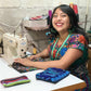 Maya Up-cycled Huipil Cosmetic One-of-a-Kind Bag (Small) - Guatemala