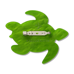 Yaunati (Turtle) Brooch by Erstwilder