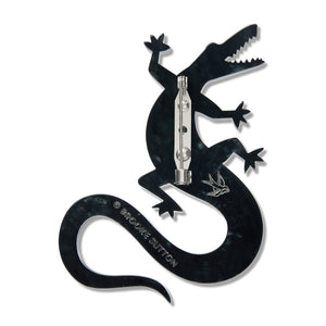 Yurtu Yurtu (Crocodile) Brooch by Erstwilder