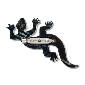 Jurutu (Lizard) Brooch by Erstwilder
