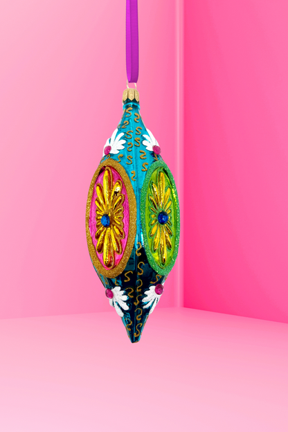 Monroe Coin Glass Ornament