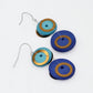 Blue Adria Dangle Earrings