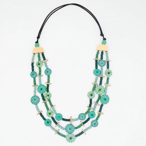 Turquoise Teagan Triple Necklace