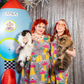 Cats in Space Jumpsuit in Asteroid Field