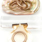 Thai Buddhist Temple Rings, Rush, Colorful Kumlai, Sizes Available