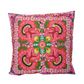 Frida Flower Embroidered Mexican Flower Boho Cushion - Thailand