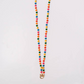 Ban.do Rainbow Wooden Beads Crossbody Phone Lanyard | Pride Smart Phone Accessories | 50"