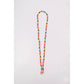Ban.do Rainbow Wooden Beads Crossbody Phone Lanyard | Pride Smart Phone Accessories | 50"