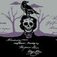 The Raven Poe Crew Socks