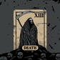 Death Tarot Card Ankle Socks