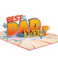 Best Dad Pop Up Card