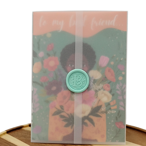 To my Best Friend - Blank Inner Card