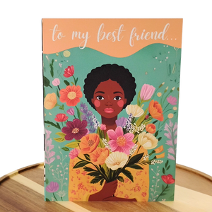 To my Best Friend - Blank Inner Card