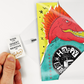 Endless Punk Rock Birthday Card with Glitter