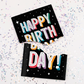 Endless Birthday Recordable Card with Glitter