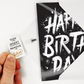 Endless Screamer Birthday Card with Glitter