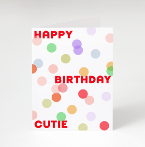 Birthday Cutie Greeting Card
