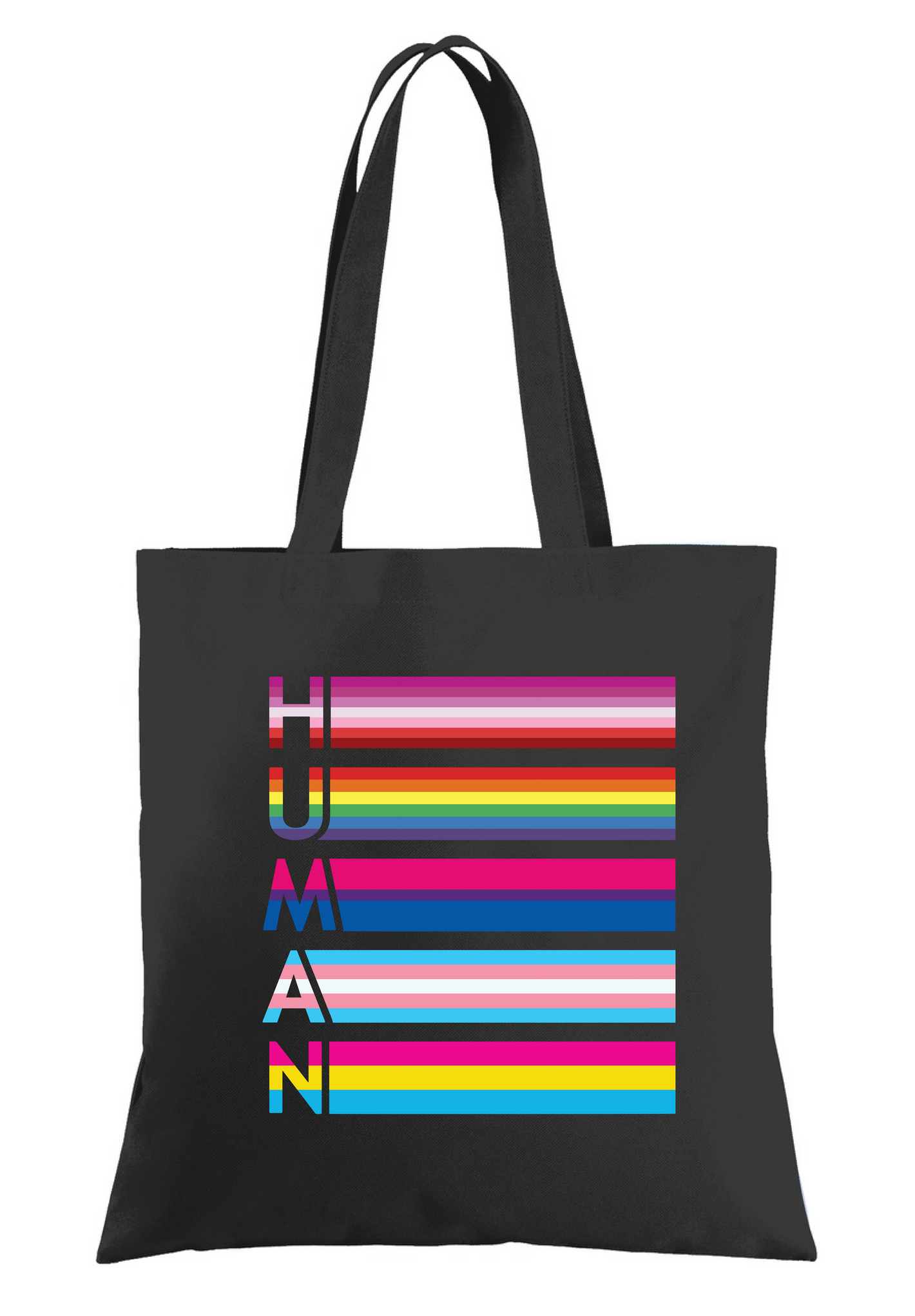 HUMAN Black Tote