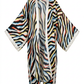 Vibrant Printed Maxi Kimono