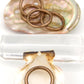 Thai Buddhist Temple Rings, Rush, Colorful Kumlai, Sizes Available