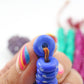 Donut Rondelle Bone Beads: Bullseye Hand Carved Pattern, 12x4mm