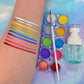 METALLICS BUNDLE: 10 LINERS + BRUSH + SPRAY BOTTLE