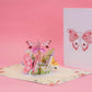 Butterflies Pop Up Card - 5" x 7"