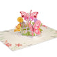 Butterflies Pop Up Card - 5" x 7"