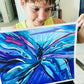 Purple Butterfly 🦋- Art Prints