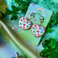 Charmed Sugar Cookie Heart Earrings