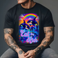 Bespattered Facade Whimsical "Eat the Rich" Orcas Premium Unisex Comfort Colors Garment Dyed 100% Cotton T-Shirt