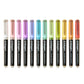 Acrylic Paint Brush Tip Pens - 12 Pastel Colors