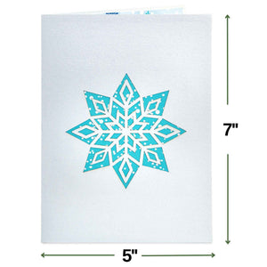 Snowflake Pop Up Card