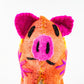 Rosie the Pig: Repurposed Wool Boho Decor - Mexico