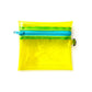 Transparent Coin Pouch | neon yellow