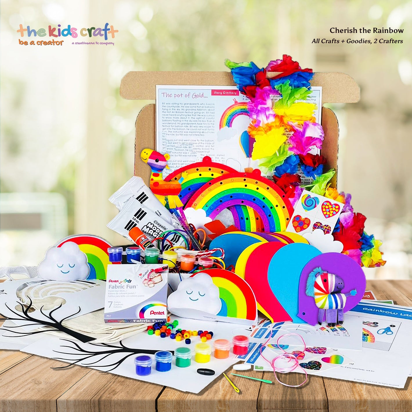 Cherish the Rainbow DIY Crafts Box