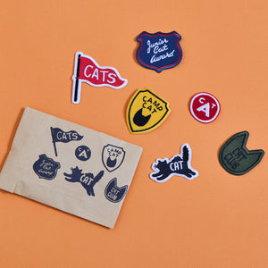 Camp Cat Patches